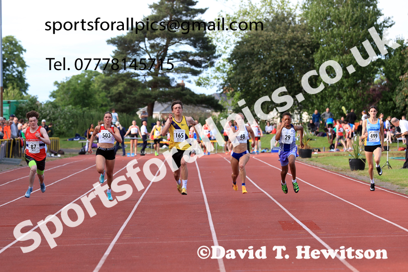 100 metres, 2026 NEGP No 3, Monkton. Photo: David T. Hewitson/Sports for All Pics